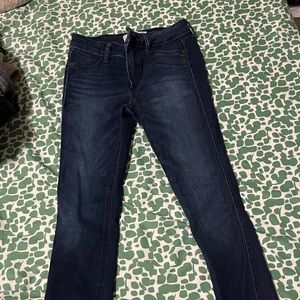 Abercrombie high rise skinny jeans